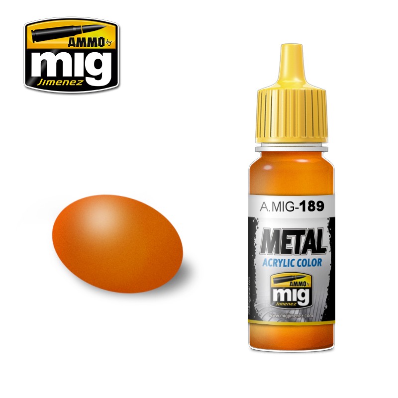 MIG Ammo Metallic Orange AMIG0189