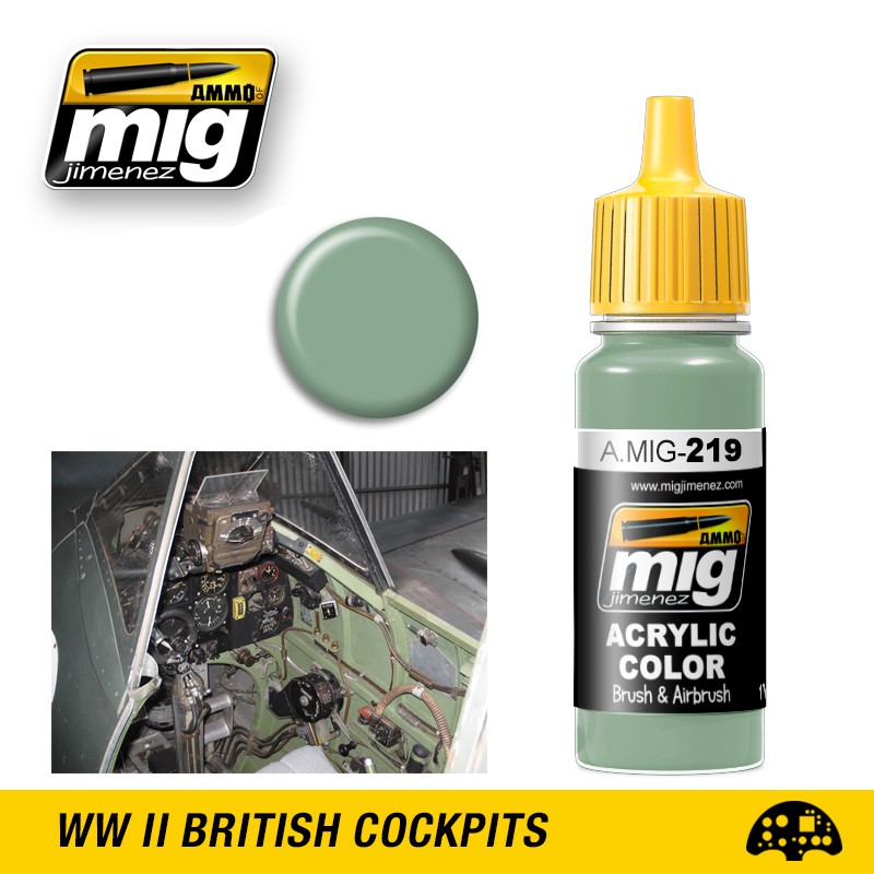 MIG Ammo Fs 34226 (Bs283) Interior Green AMIG0219