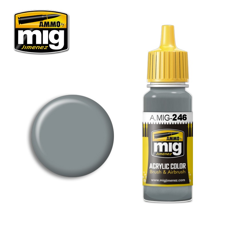 MIG Ammo Medium Sea Grey (Bs 637) AMIG0246 - Afbeelding 2