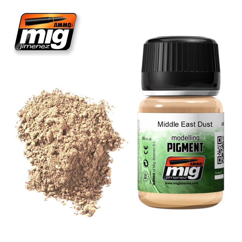 MIG Ammo Pigment Middle East Dust 3018 - Afbeelding 2