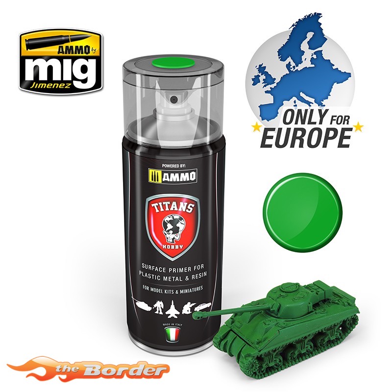 MIG Ammo Emerald Green Matt Primer 400ML MIG-TTH106