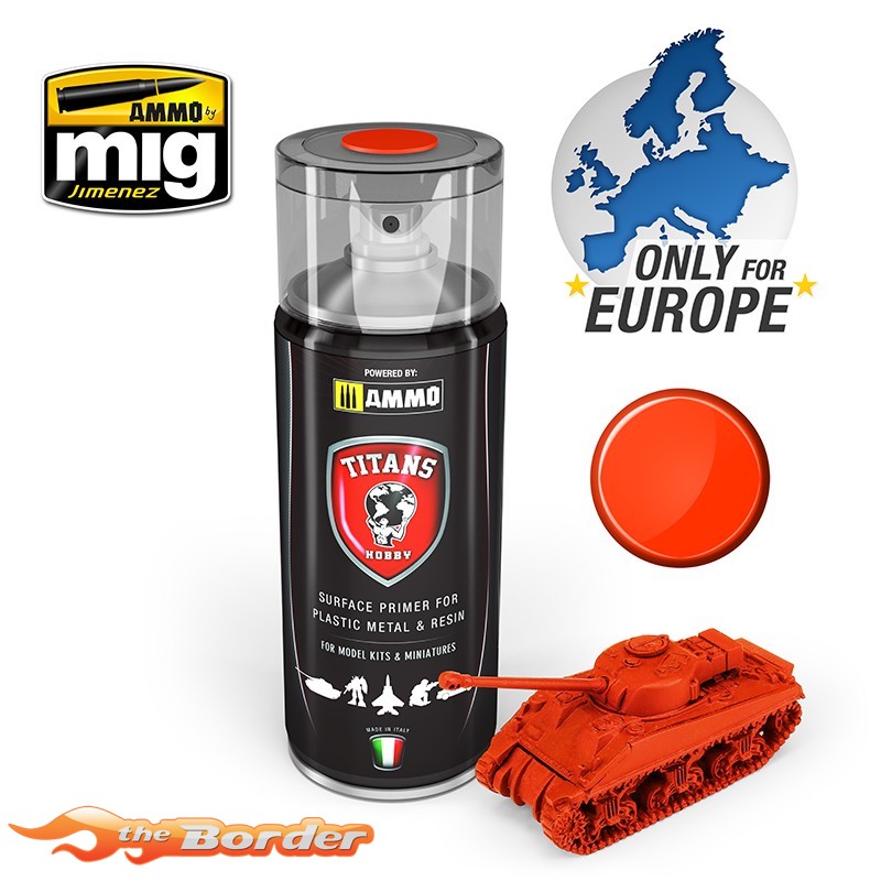 MIG Ammo Royal Red Matt Primer 400ML MIG-TTH105