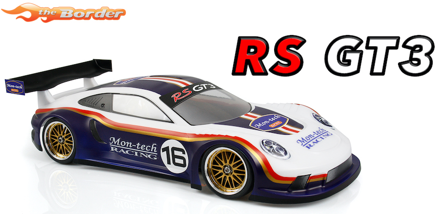 Mon-Tech 1/10 Clear Body Set RS GT3 Touring Car 190mm 020-004