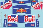 T.R. STR11 MonTech/XRAY Wing Set (2016) F1 Decal Sheet for 1/10 BRPD1325