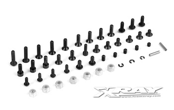 XRAY Mounting Hardware Package For XB8 Set Of 155 Pcs 359100