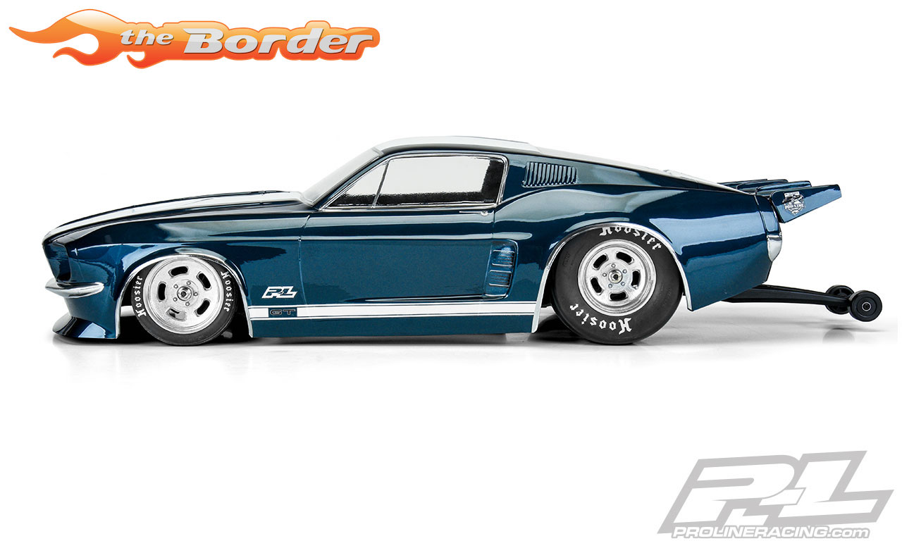 ProLine 1967 Ford Mustang Clear Body for Slash Drag Racing 3573-00