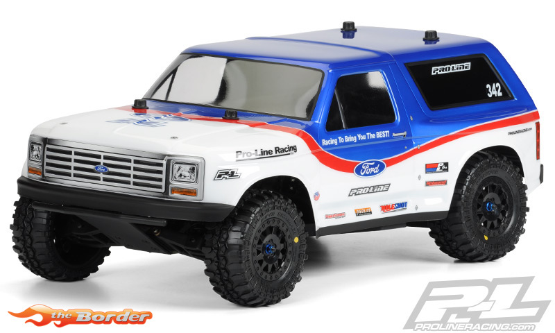 ProLine 1981 Ford Bronco Clear Body for Slash 2WD & Slash 4x4 3423-00