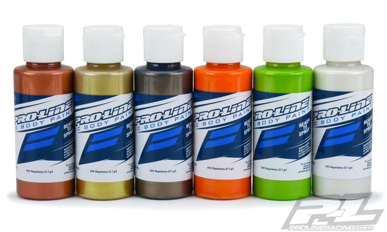 Pro-Line RC Body Paint Metallic/Pearl Color (6 Pack) PR6323-02 PR6323-02