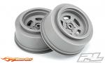 ProLine Slot Mag Drag Spec 2.2" Stone Grey Rear Wheels 2793-05