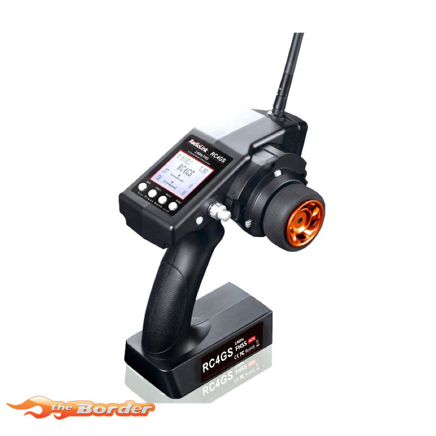 RadioLink RC4GS V2 4Ch. Radio + R6FG Gyro integrated Receiver 0062112647