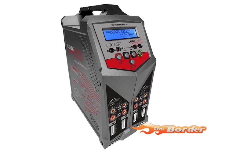 RC Plus Cube 100 Quad Charger AC-DC 4x 100 Watt RC-CHA-210 