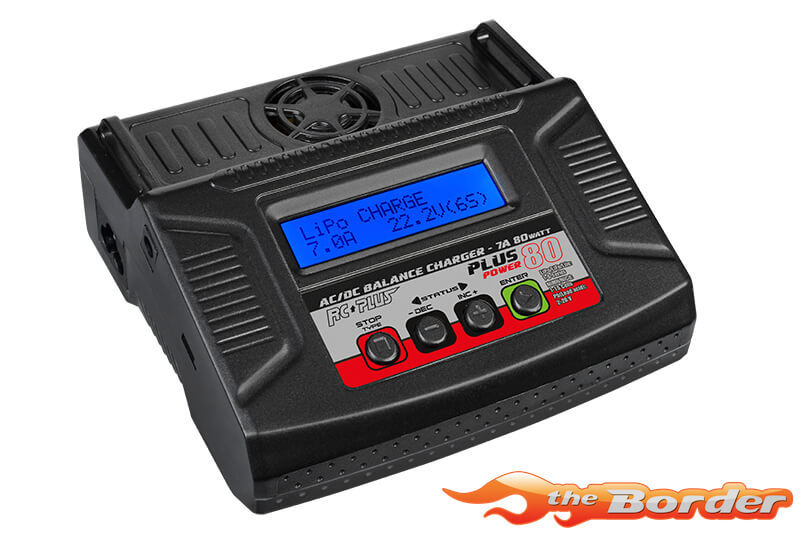 RC-Plus Power Plus 80W Charger 7A RC-CHA-212