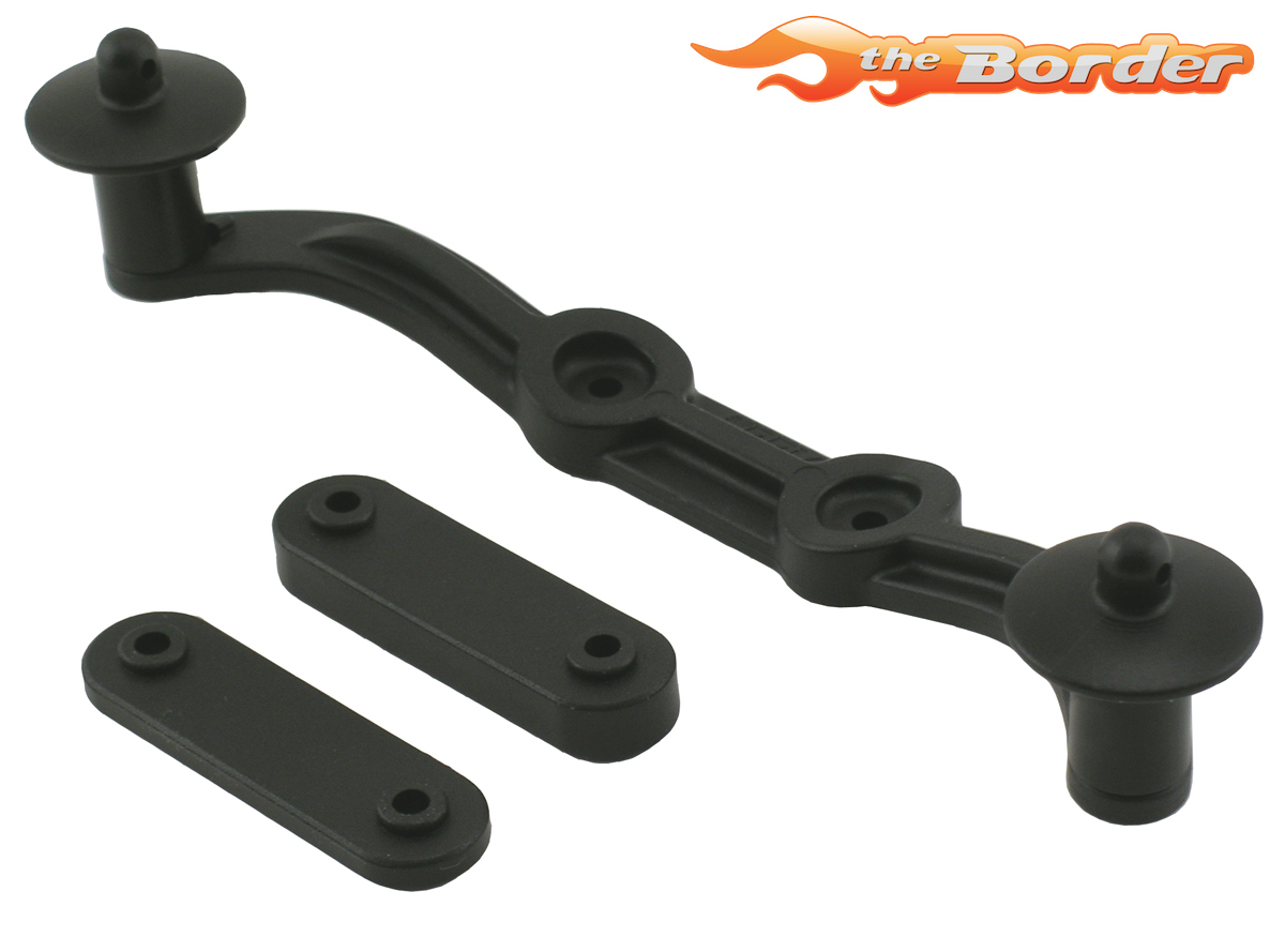 RPM Adjustable Height Body Mounts for Traxxas Slash 4x4 (F/R) & Stampede 4x4 (R)