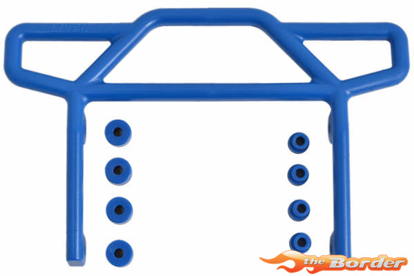 RPM Rear Bumper Blue (Rustler, requires Wheelie Bar) 70815