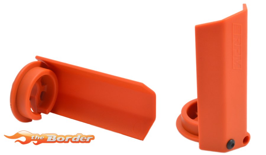 RPM X-Maxx Shock Shaft Guards - Orange 80438 