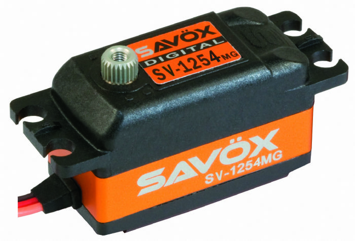 Savox SV-1254MG Low Profile High Voltage Metal Gear Digital Servo