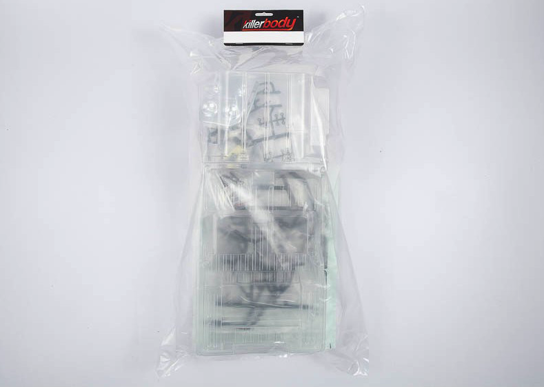 KillerBody 1/10 Crawler WARRIOR Clear Body Kit all-In KB48442 - Afbeelding 3