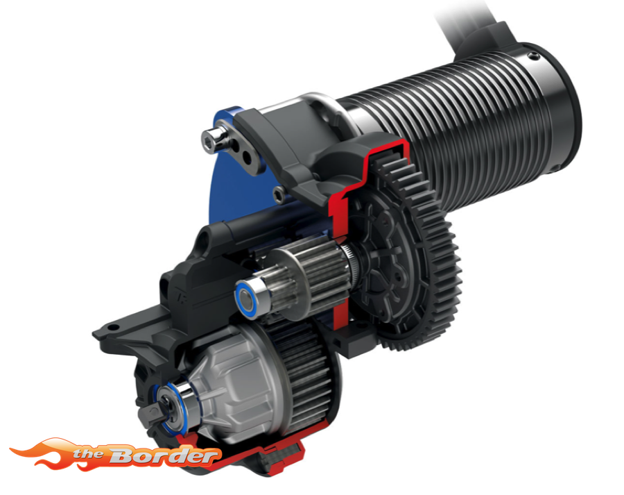Traxxas Transmission complete (fits E-Revo® VXL) 8695