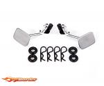 Traxxas Mirrors side Chrome (left & right) 9121