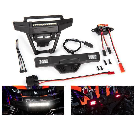 Traxxas Hoss Led Set Complete included Bumpers 9095