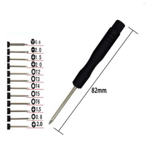 BRP 12pcs. Kit Screwdriver for Servo or Mobile Phones etc. - Afbeelding 4