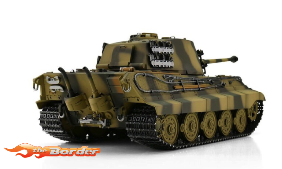 Torro 1/16 Pro Edition RC Jagdtiger Camo IR Smoke & Sound Metal 11120-CA - Afbeelding 3