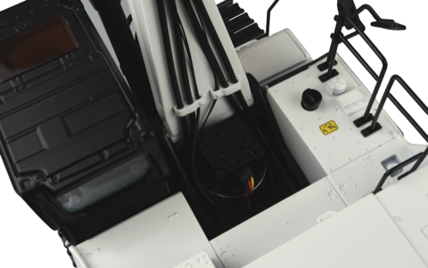 Amewi Hydraulic Excavator G101H Full metal 1/16 White Edition Complete Ready to Run 2.4Ghz 22505