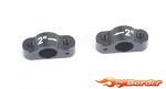 Schumacher Alloy 2/3.5deg Rear Pivot Blocks - CAT L1 U7430