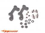 Schumacher C/F Upper Wishbone Mount 3 Dot - Mi7 (2) U7847