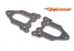 Schumacher C/F Wishbone 53.0mm - Mi7 (2) U7801