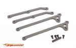 Schumacher Carbon Fiber Topdeck Set (Position 2) - Cougar KC/KD U7095