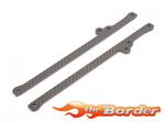 Schumacher Carbon Top Decks - Rear - 2.5mm - CAT K2 (pair) U4947