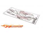 Schumacher Chassis Skin with Holes - LD2 U8307