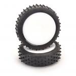Schumacher Mini Spike Yellow Front Tyre Hex (Pair) U6813