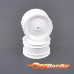 Schumacher Rear Wheels White (2) - TOP CAT, Cougar Classic U7598