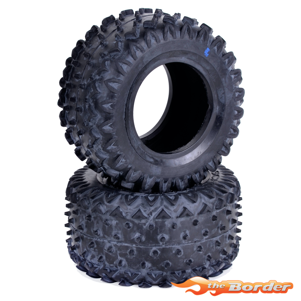 Schumacher VEE 4 Truck Tyres (Truggy) 1/10 Blue (2) U6503