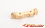 Schumacher Wide Brass Rear Suspension Strap - Cougar KC/KD U7047