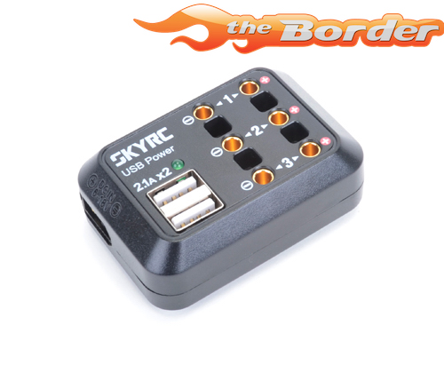 SkyRC DC Power Distributor (3x 12V & 2x 2.1A USB) 600114-01