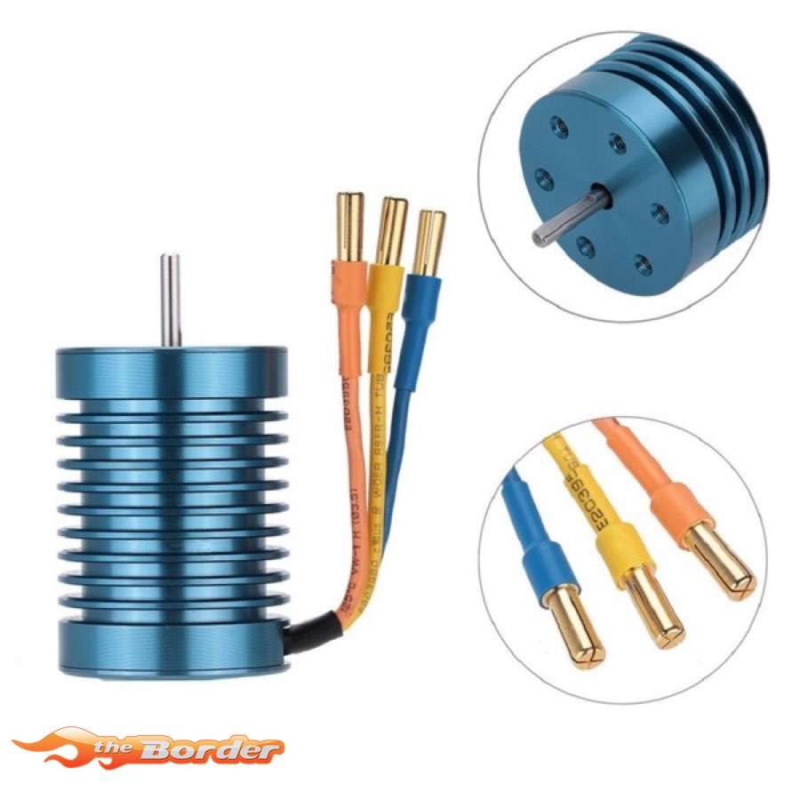 SURPASS F540 Brushless 1/10 Motor Blue 3300KV Waterproof BRP3650S