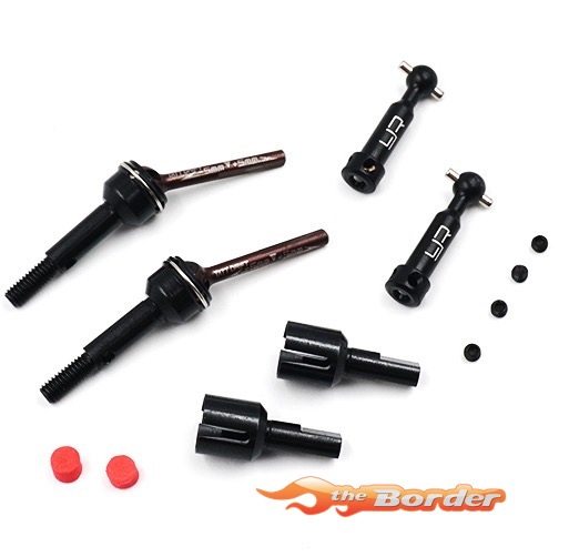 Yeah Racing G45 Steel Adjustable Universal Drive Shaft for Tamiya TT02D TATT-018