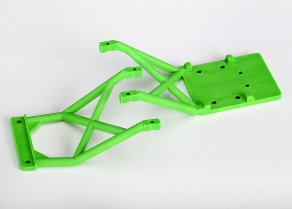 Traxxas Skid plates (front & rear) Green 3623A - Afbeelding 2