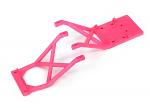 Traxxas Skid plates (front & rear) Pink 3623P