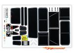 Traxxas Body Decals Land Rover 8012