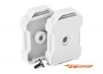 Traxxas Fuel canisters (White) (2) 3x8 FCS (1) 8022X