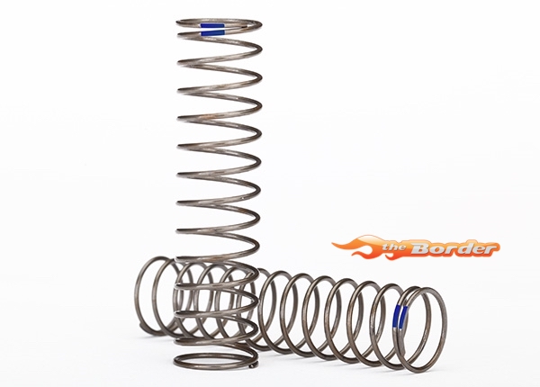 Traxxas Springs shock (natural finish GTS) 0.61 rate blue st 8045