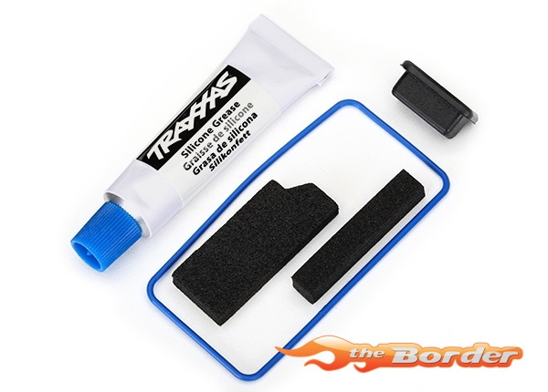 Traxxas Seal kit receiver box includes o-ring seals and silicone 8225