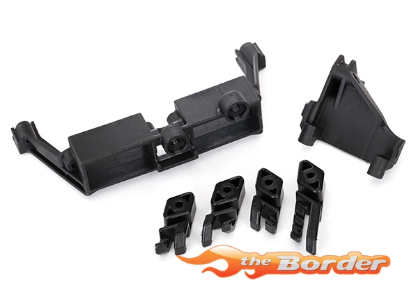 Traxxas Servo 2-speed mount T-Lock wire clips 8240