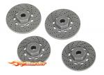 Traxxas Wheel hubs hex (disc brake rotors) (4) 8356