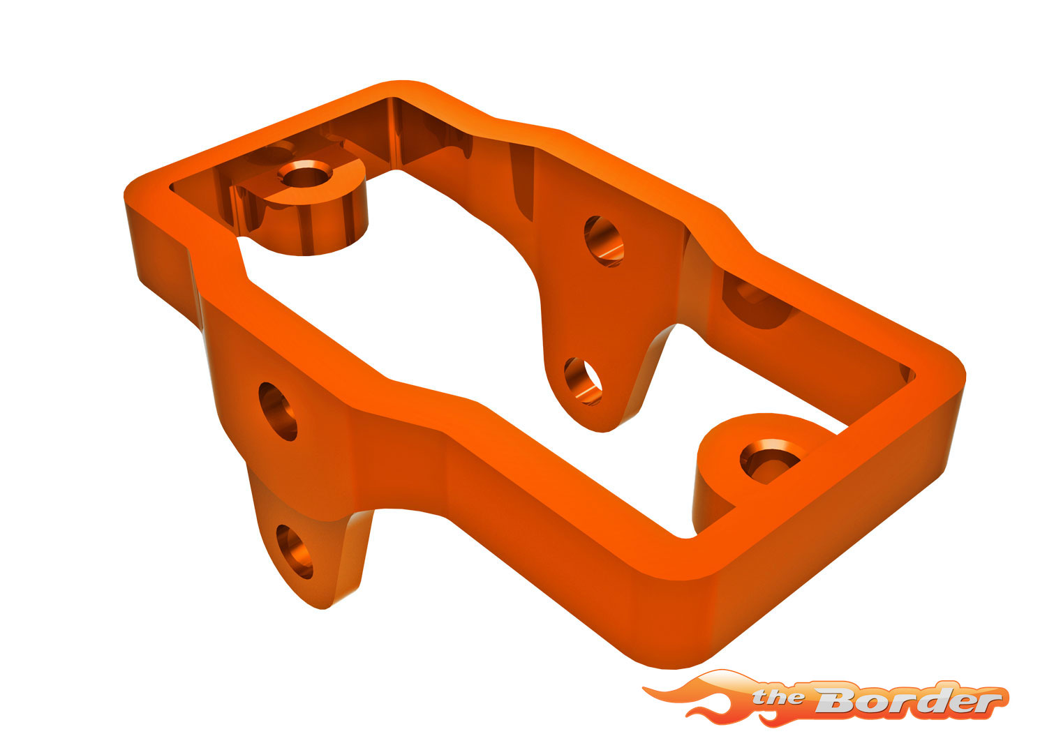 Traxxas Servo mount, 6061-T6 aluminum (orange-anodized) (for TRX-4M) 9739-ORNG