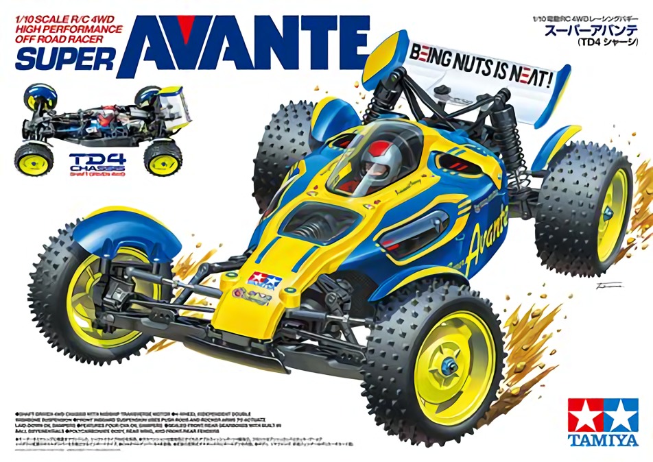 Tamiya 1/10 Super Avante (TD4) 4WD 58696